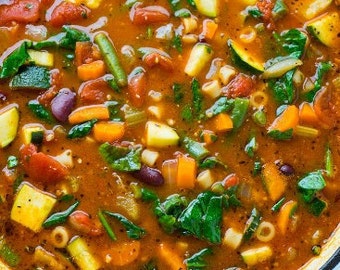 Minestrone or Chicken Noodle Hearty, Organic Soups – Pure Comfort in Every Spoonful