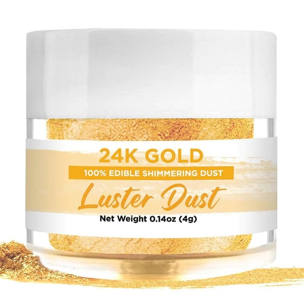 24K Gold Luster Dust by Bakell