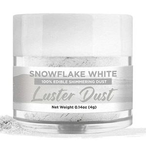 Snowflake White Luster Dust by Bakell