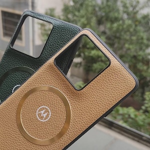 Housse Motorola Edge (2021) Étui antichoc avec poche à