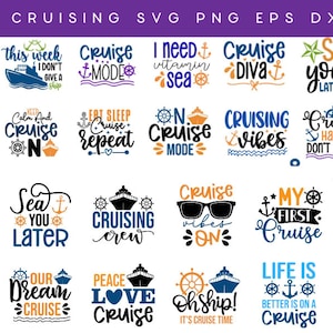 Cruise Ship Svg | Anchor Svg | Cruise Svg Files | Vacation Svg | Cruise Png For Shirts | Cruise Sayings | Family Cruise Svg | Cruise Squad
