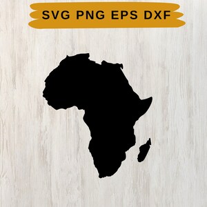 Juneteenth Africa mappa Svg / African American Svg Cut File / Africa File per Cricut / Cricut Cut File / Download istantaneo
