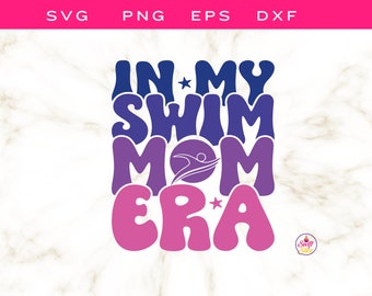 Gift For Mom | In My Swim Mom Era | Swim Meet Shirt | Swim Mom Sweatshirt | Swim Coach Gifts | Swim Team Hoodie | Swim Mom Png