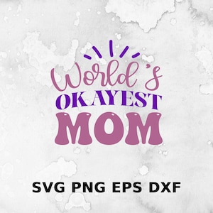 Moeder leven Svg | Moederdag SVG | 's Werelds beste moeder | Mama Varsity-svg | Zwangerschap aankondiging Svg | Moederschap SVG | Nieuwe moeder SVG
