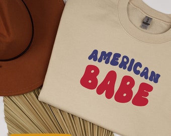 American Babe svg | 4Th Of July Svg | Memorial Day Svg | American Babe Svg Png | Sublimation Digital Files Download | Sublimation Design