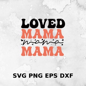 Moeder leven Svg | Moederdag SVG | Mama Est 2023 Svg Png | Mama Varsity-svg | Zwangerschap aankondiging Svg | Moederschap SVG | Nieuwe moeder SVG