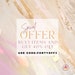 Swept Away Cake Topper, 9