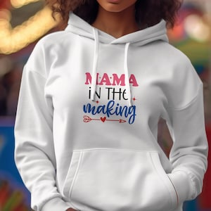 Moeder leven Svg | Moederdag SVG | Mama Est 2023 Svg Png | Mama Varsity-svg | Zwangerschap aankondiging Svg | Moederschap SVG | Nieuwe moeder SVG