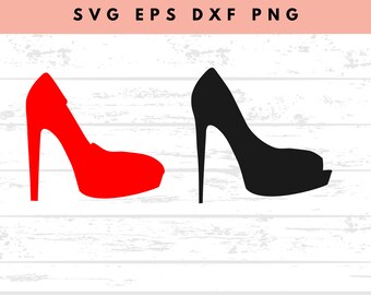 High Heels Svg | Diva Shoes Svg | For Silhouette | Black Woman Legs | Woman Shoes Svg | Womens Shoes | File For Cricut | Boss Babe
