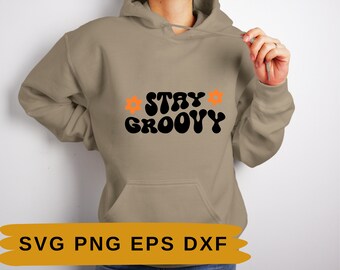 Retro Stay Groovy Svg | Sublimation Svg | Dirty Hippie Svg | Motivational Svg | Digital Download | Peace Sign | Hippie Soul Svg