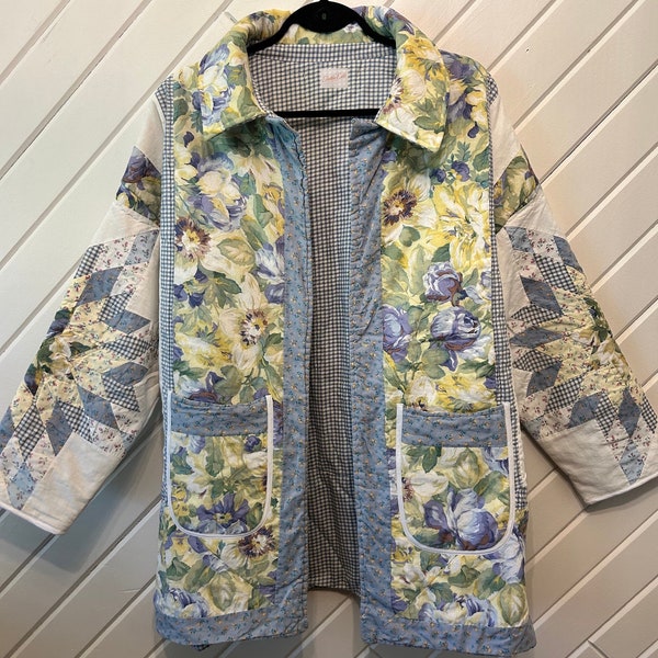 Patchwork Quilt Jacket Etsy