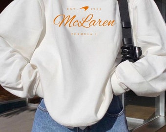 Formula 1 McLaren Sweatshirt / McLaren Crewneck / McLaren Lando Norris / Lando Norris Sweatshirt / Oscar Piastri / McLaren Merch / F1 Shirt