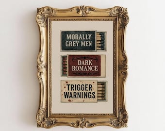 Matchbox: Dark Romance Prints