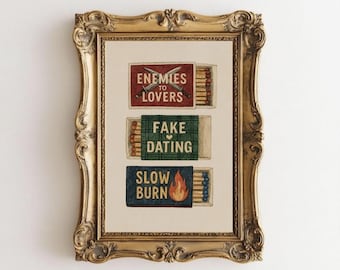 Matchbox: impresiones de tropos de libros