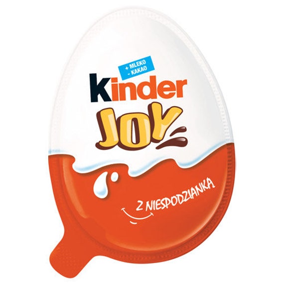 10 x Kinder JOY Surprise Egg Milk and Milk Cocoa with Surprise Toy 20g 0.7oz