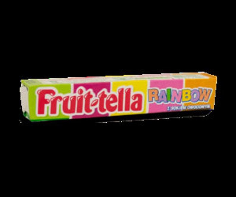 4 X Fruittella Rainbow Chewy Candies Fruit Tella With Fruit Juice 41g