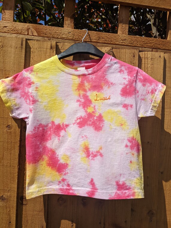 Personalised tie dye shirts Clearance