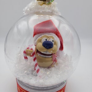 Ren and Stimpy STIMPY Snow Globe Ornament