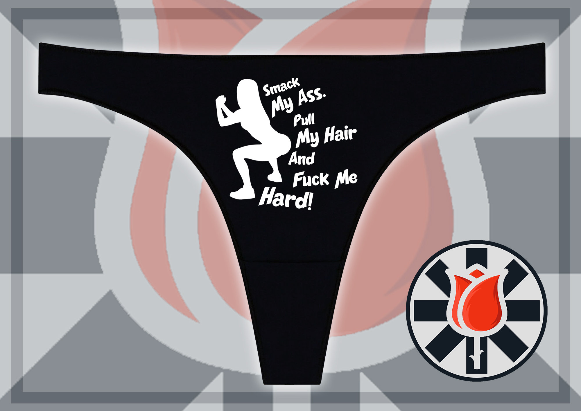 Smack My Ass Pull My Hair and Fuck Me Hard Thong - Etsy