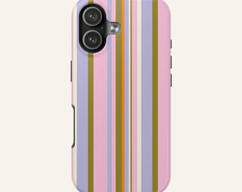 Pink Stripe Phone Case | Petal Lane Collection