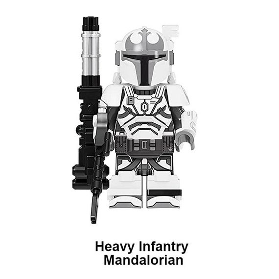 Custom Made Minifigure Star Wars Figure Heavy Infantry Etsy