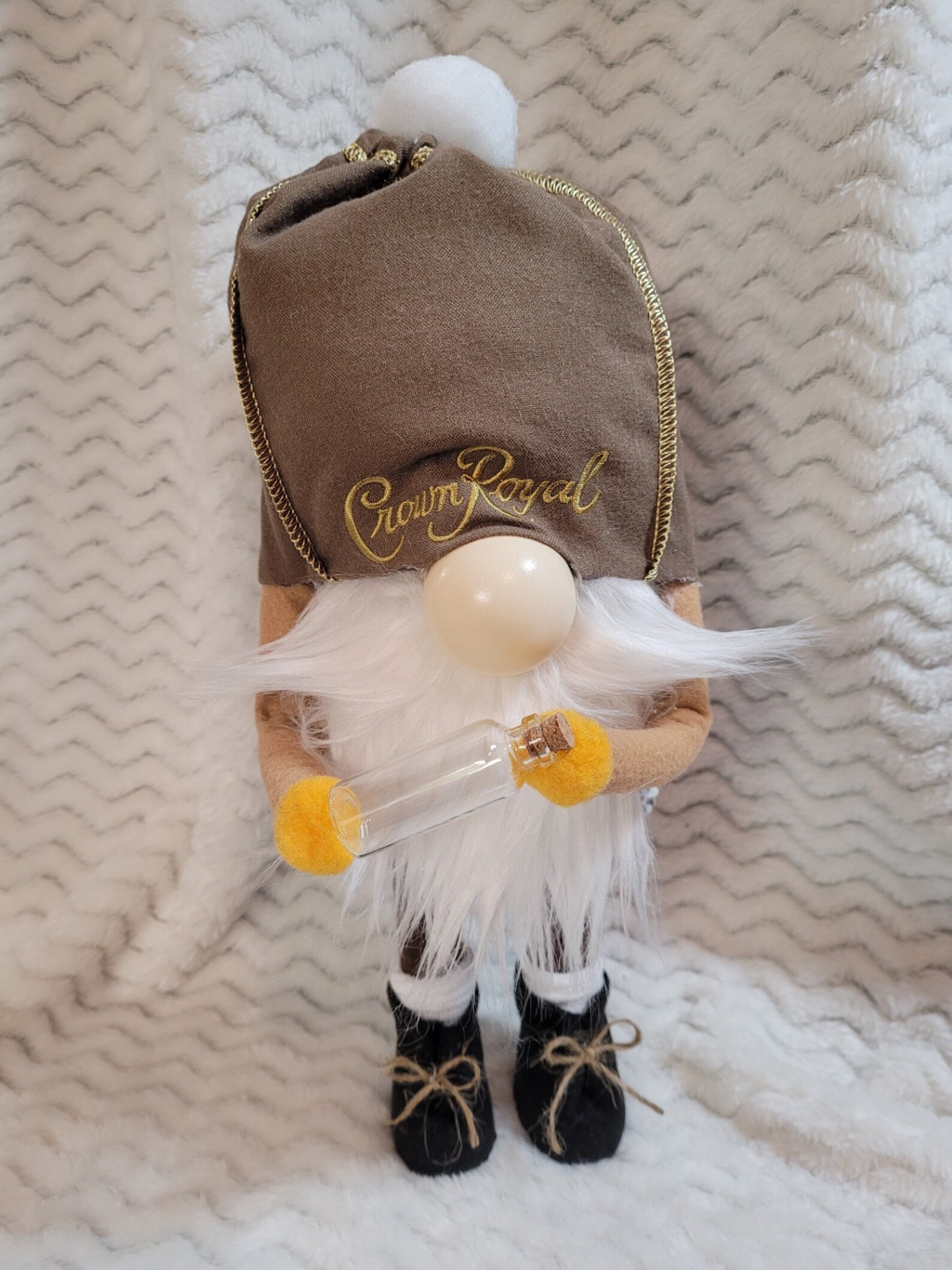 Crown Royal Gnome, Stuffed Gnome, Home Decor, Man Cave Etsy