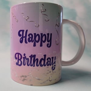 Happy Birthday Mug 15 ounces