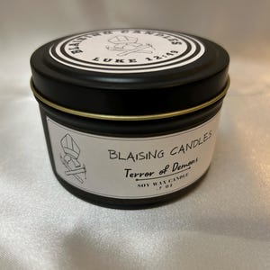Terror of Demons - Redwood and Cedar Scented Candle