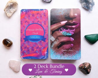 Situational Vibes & Passage of Time Oracle Bundle | Love Situations | Love and Career Timing