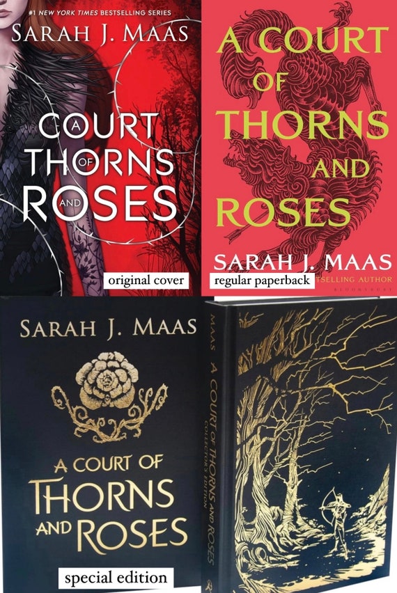 ORIGINAL COVER Edition of a Court of Thorns and Roses ORIGINAL COVER Edition of a Court of Thorns and Roses