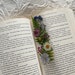 see more listings in the pressed floral bookmarks section