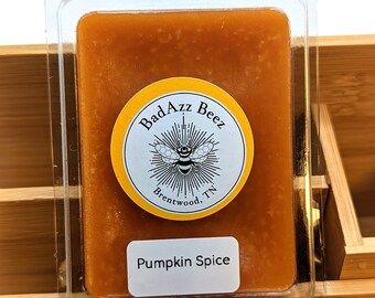 Pumpkin Spice Scented Wax Melts -- Package of 6. Soy and beeswax.
