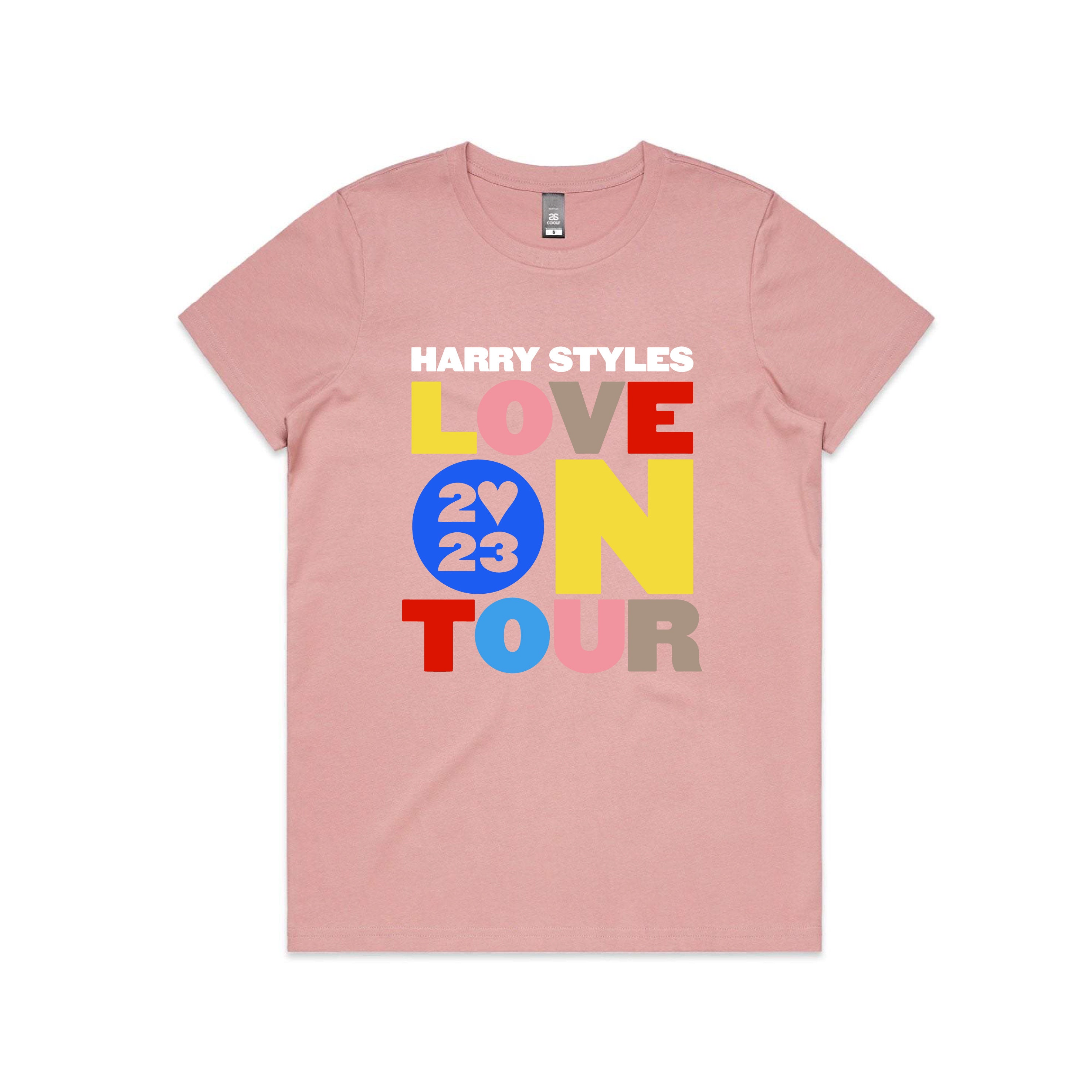 Harry styles pink crew neck new arrivals