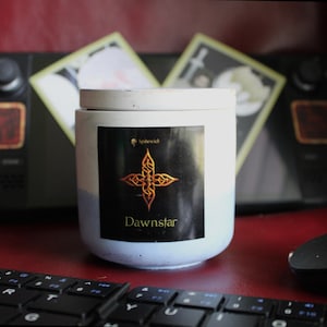 Dawnstar Soy Wax Candle — Nordic Skyrim-Inspired Scent