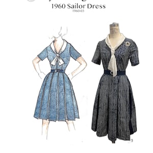1960 Sailor Dress
