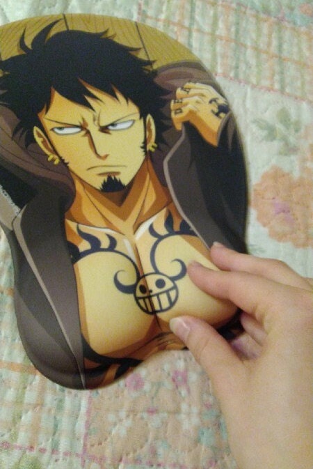 Anime Trafalgar Law Wrist rest mouse pads