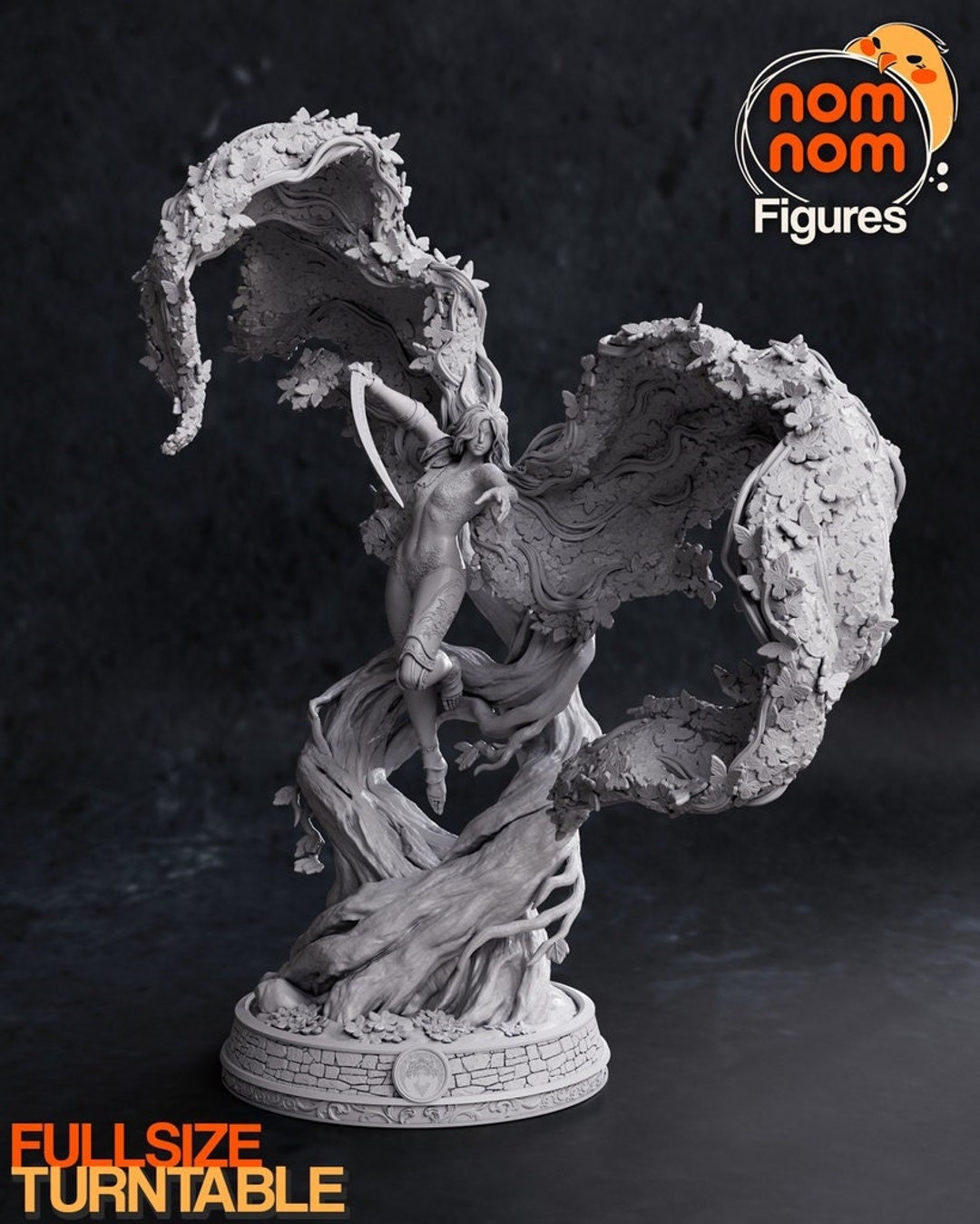 Opened MALENIA Statue Figure only ELDEN RING Collector's Edition