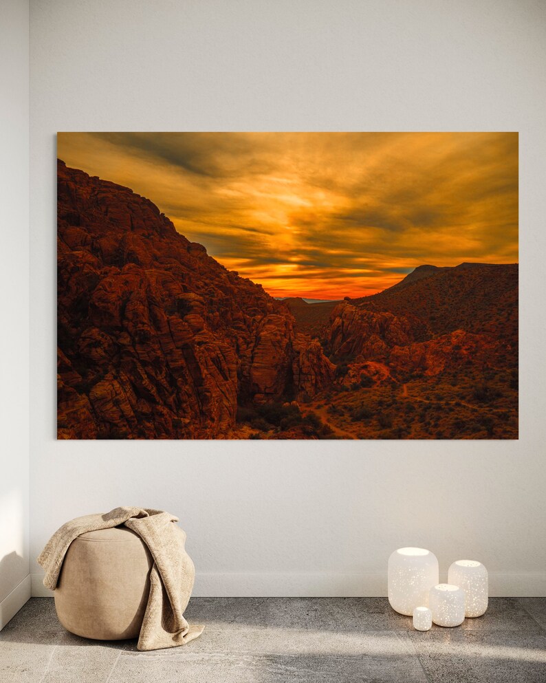 Red Rock Canyon/nevada/desert/outdoor/landscape/nature/wall Art/fine