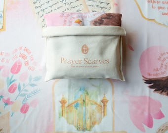 Hoop (roze) christelijke Moederdag sjaal - inspirerende gebedssjaal Bijbelvers sjaal - bemoedigend, betekenisvol, lichtgewicht