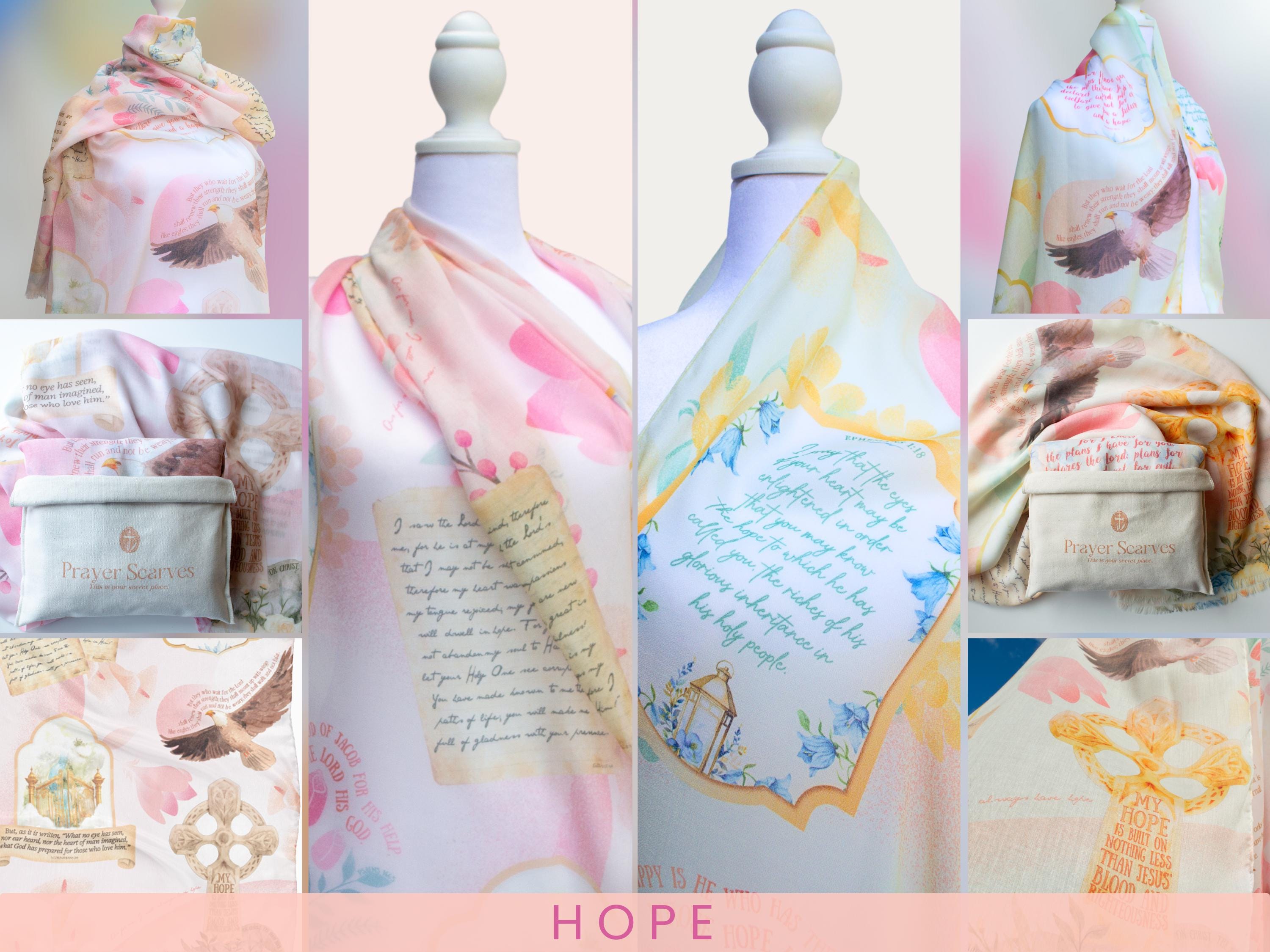 Christian Prayer Shawl: Bible Verse Scarf, Religious Gift - Etsy