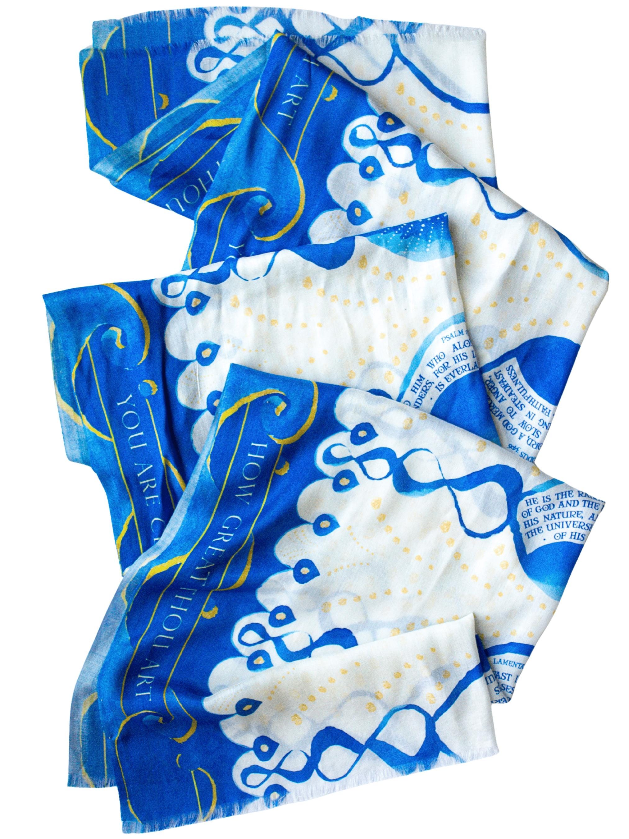 How Great Thou Art Prayer Shawl – Luxuriously Soft, Lightweight Modal ...