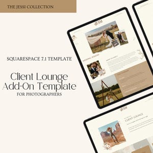 Website Template Squarespace, Squarespace 7.1 Website, Client Lounge, Photography, Videography, Wedding, Portfolio, Romantic, Boho, Rustic