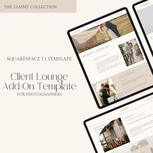 Website Template Squarespace, Squarespace 7.1 Website, Client Lounge, Wedding, Photography, Videography, Portfolio, Minimalistic, Modern