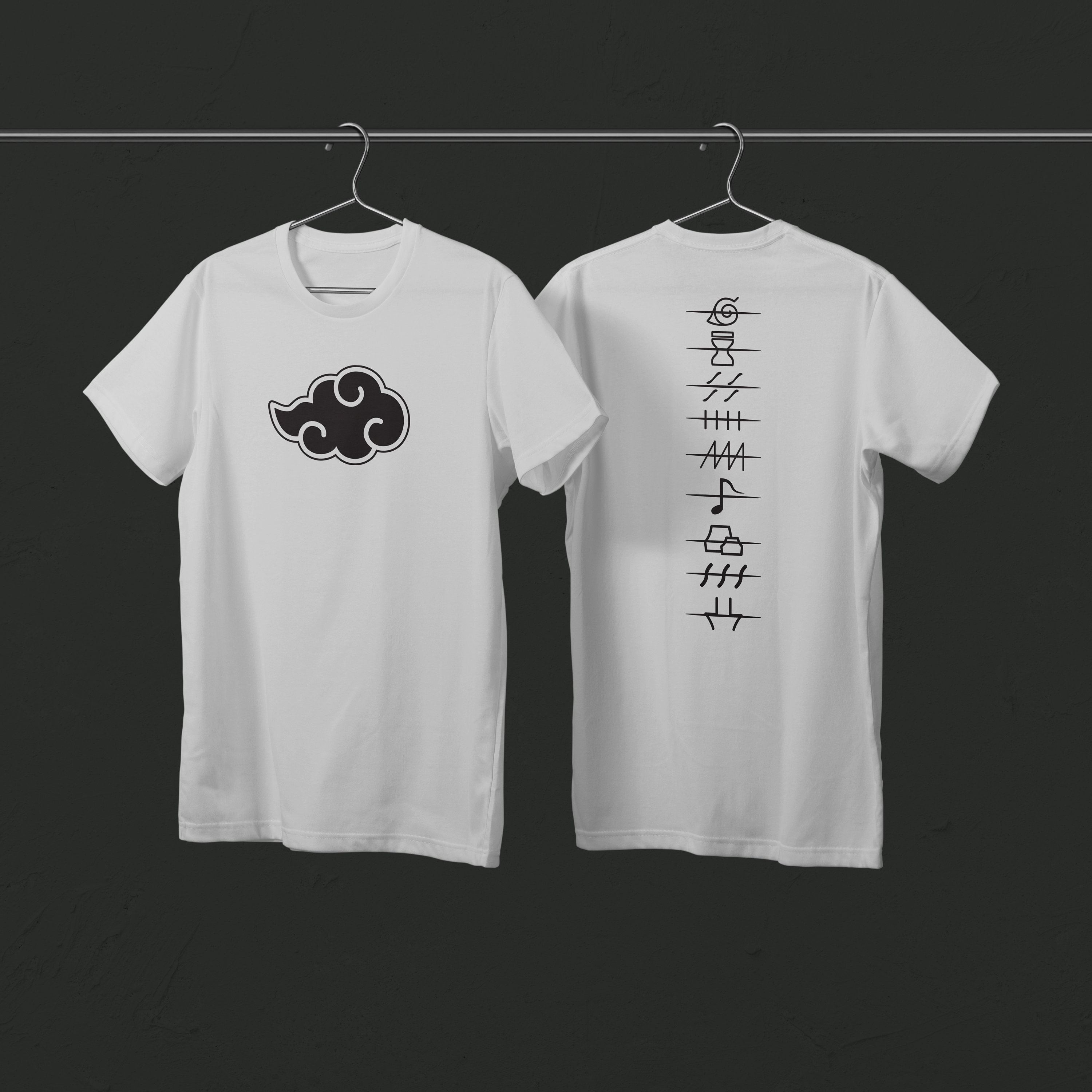 Camiseta Naruto Akatsuki Nuvem