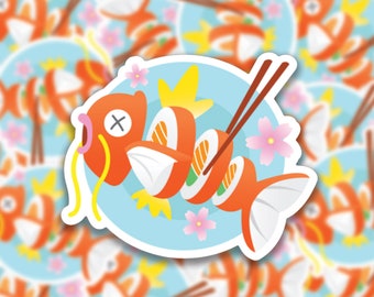 Cute sticker, Vinyl Sticker, Water Proof Sticker, Laptop Sticker, Car Sticker, Holiday Sticker | Vinyl Sticker (3.00” x 2.43”)