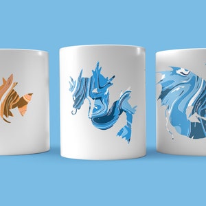 Full Evolution Line Ceramic Mug (11.8oz), Office Mug, Gaming Mug, Microwave Safe, Holiday Mug, Coffee Mug | Gift Mug.