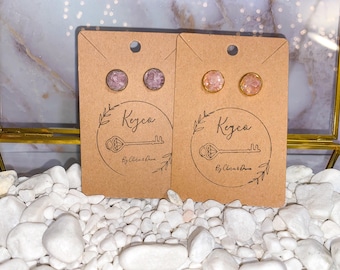 Crystal Druzy Earrings