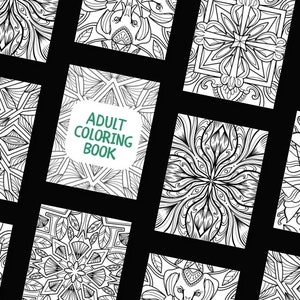 Adult Coloring Book