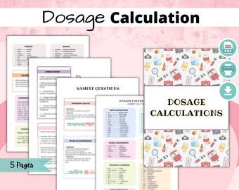 Dosage Calculations Nursing Bundle, Beautiful Nursing Notes, Nursing Student, Nursing School, Nursing Fundamentals, Nurse in the Making