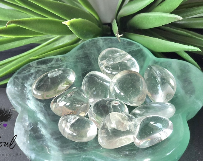 Natural 4" Fluorite Quartz Flower Crystal Bowl~ Green Fluorite Quartz  Flower Cleaning Bowl| Great Quality!
